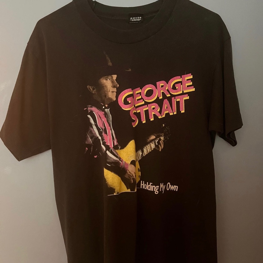 George Strait Holding My Own Tour Shirt